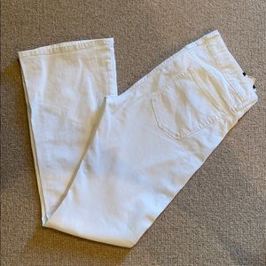 GAP Women's White Boot-Cut Jeans
